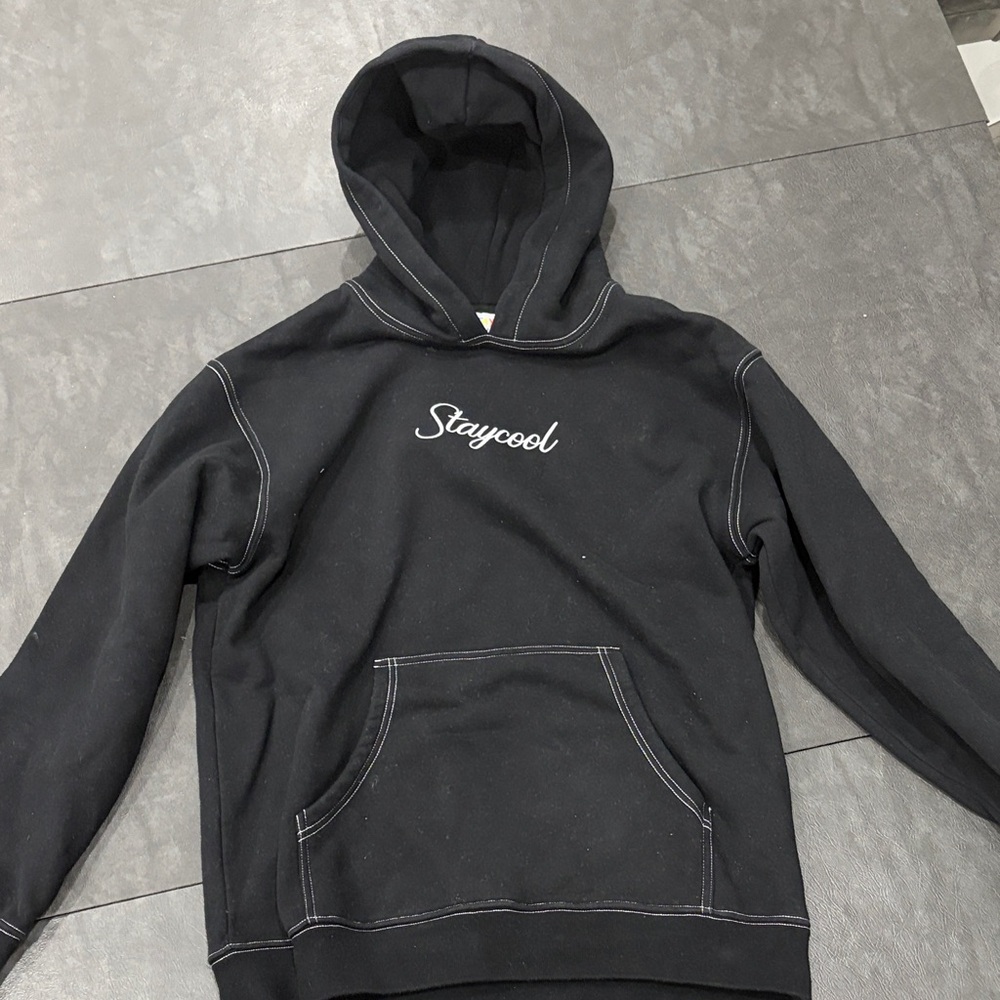 Unisex Black Hoodie